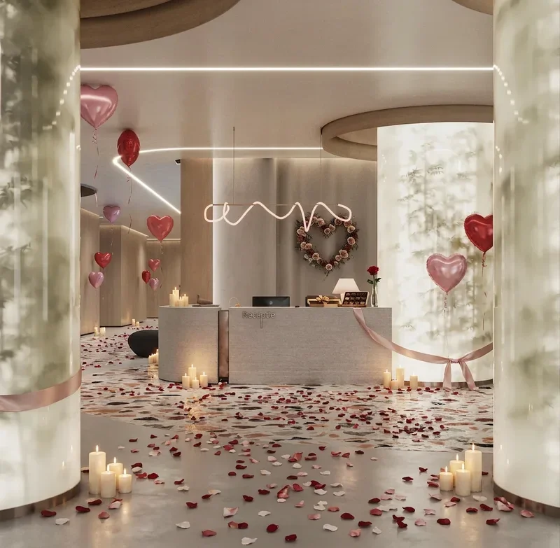 Grandy Andrei reception interior render