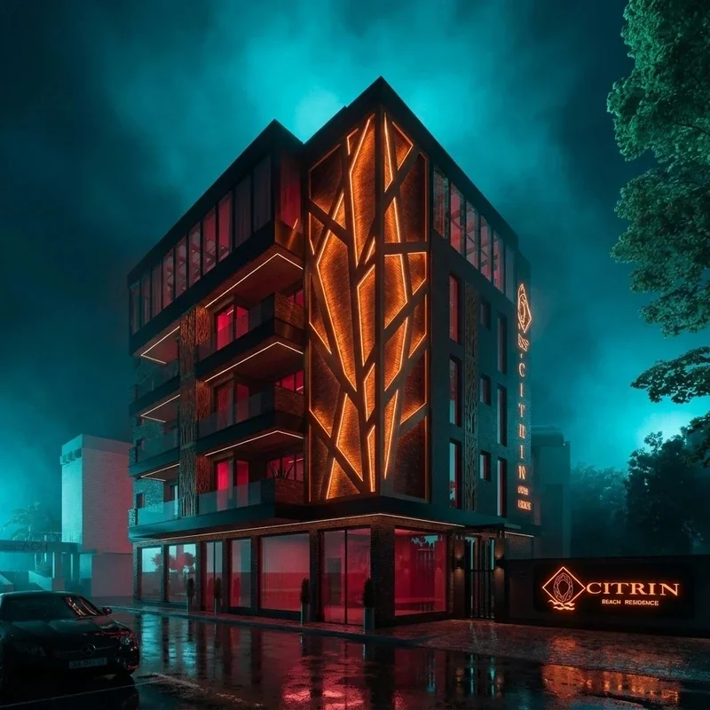 Svetlana Chumakova exterior architectural render